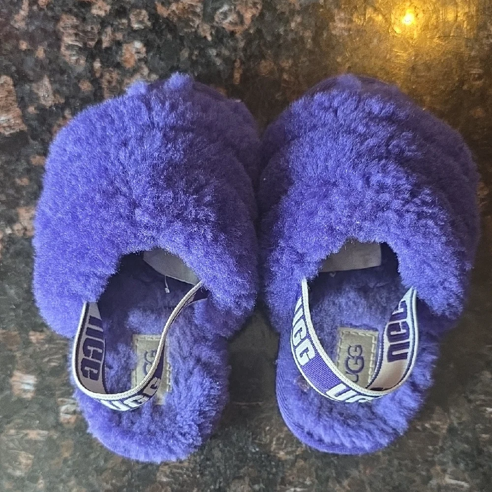 UGG Kids' Cozy Purple Slippers